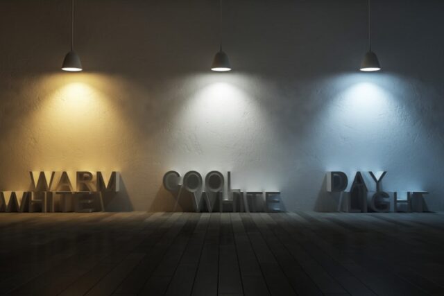 작업 유형에 맞는 색온도 조절